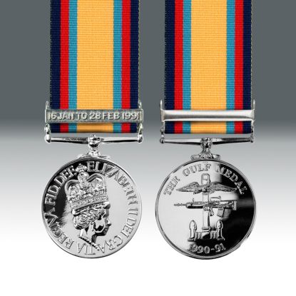 Gulf War Medal 1990-91